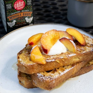 Summer Peach French Toast